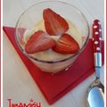 TIRAMISU AUX FRAISES