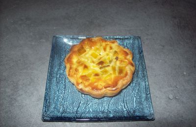 TARTELETTES AUX POIREAUX