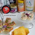 Amuse bouches, toasts et chips pour un apéro facile!