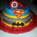96 - 02-12-13 : Gâteau a étages Super Heros