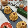 Kouglofs, flans de légumes