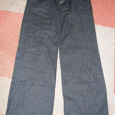 PANTALON JEANS LARGE TAILLE HAUTE NEW LOOK TAILLE 42