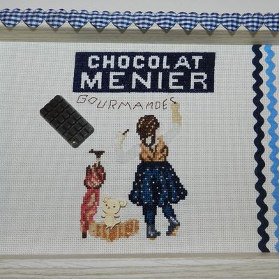 Tableau magnétique CHOCOLAT MENIER
