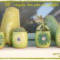 DIY déco extérieure : recycler des pots de yaourts, mais pas que ...