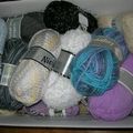 1 kilo de fil à tricoter pour habits de poupées !
