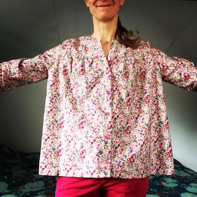 Une blouse pour le printemps