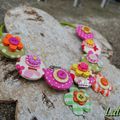 Défi du mois de mai sur Alittlemarket : les fleurs