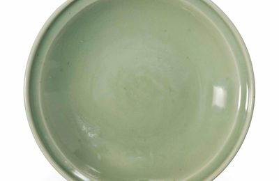 A Longquan celadon dish, Ming dynasty (1368-1644)