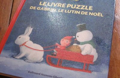 Le livre puzzle de Gabriel le lutin de Noël, d'Antoon Krings