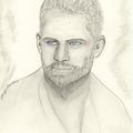 dessin portrait de star: Paul Walker 