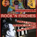 Du 02 au 15 Avril 2019 : " Rock'n Friches" expo collective avec Elvis Comica, Spray Yarps & Franck Célaire.