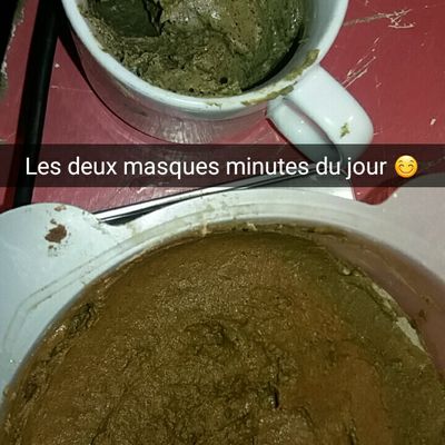 Mes masques minutes : cheveux & visage