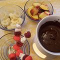 Fondue au chocolat