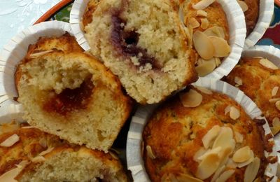 Muffins aux flocons d'avoine et à la bonne confiture de Mamée 
