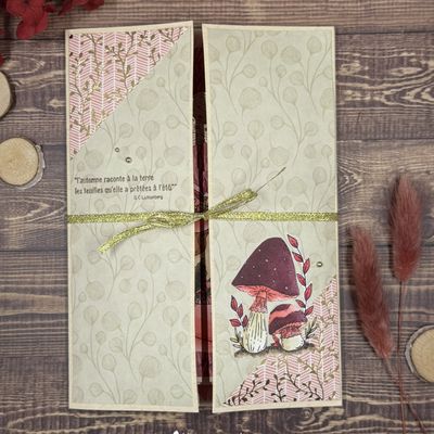Pochette trésors d'automne