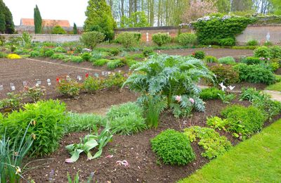 Jardin potager du Château de Miromesnil