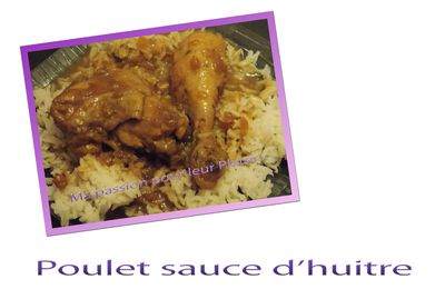 poulet sauce d'huitre