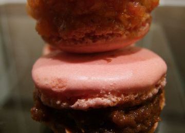 Macarons à la tomate et au saumon fumé - de l'atelier des chefs