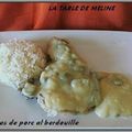 COTES DE PORC AL'BERDOUILLE