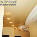 Conception plafond lumineux couloirs