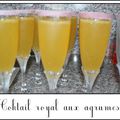 Cocktail royal aux agrumes