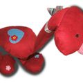 MARIONNETTE A FIL DOUDOU COQUELICOT