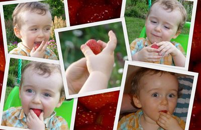 ... et les fraises aussi, j'adore !
