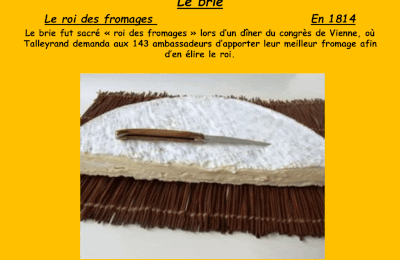 le brie, en 1814