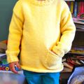 Sunny sweater / Un pull coloré