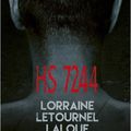 HS 7244 - Lorraine Letournel Laloue, Edition Belfond, 2019