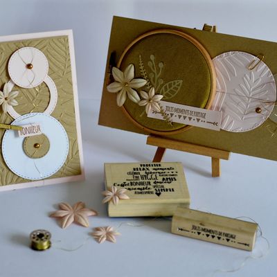 Des cartes sur le blog de Variations Créatives !