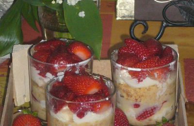 Trifles à la fraise 