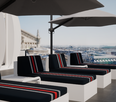 Air France fait décoller la gastronomie sur les toits de Paris