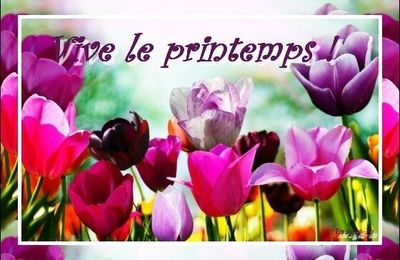 ZENOPIA/ Défi listes : Les petits plaisirs du printemps