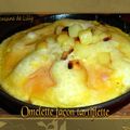 Omelette façon tartiflette