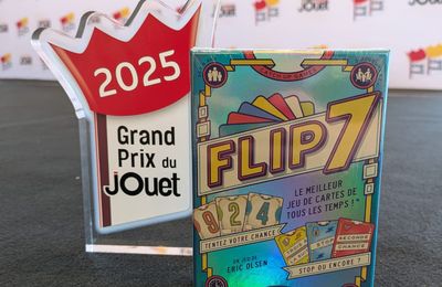 Flip 7 remporte le Grand Prix du Jouet 2025 !