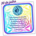 MENSAGEM DO DIA 30 DE JULHO