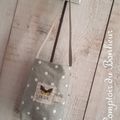 Petit sac seau "Papillon"