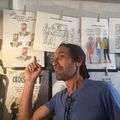 le caricaturiste Mouky expose à la galerie le Bazar à Granville (jusqu'au 07/07/2018)