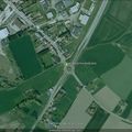 Rond-point à Hoegarden (Belgique)
