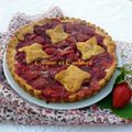 Tarte finlandaise aux fraises cuites ( Mansikkatorttu )