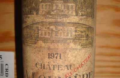 chateau la louvière  1971 graves