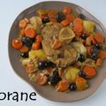 Osso-bucco de veau aux fruits