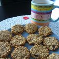 Cookies bananes et flocons d'avoine