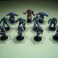 Dreadball : peinture des Humains