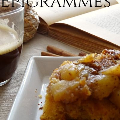 Cobbler Pommes, Orange et Cannelle… (Apple, Orange and Cinnamon Cobbler)