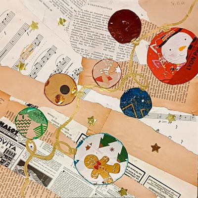 Stages Récup et "mixed media" pour les vacances de Noël