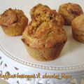 Muffins butternut et chocolat blanc