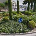 Rond-point à Lloret de Mar (Espagne)