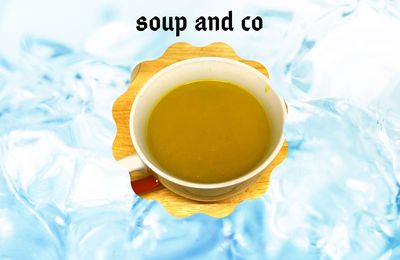 Soupe de poireaux et navets au blender soup and co